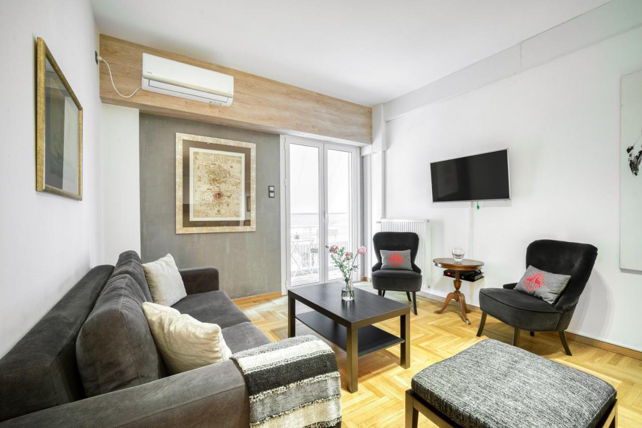 Delightful Stylish Two Bedroom Condo In Hip Area Of Central Atenas Exterior foto